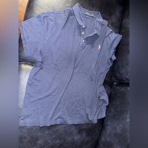 Ralph Lauren Navy Short-Sleeve Polo with Signature Pony